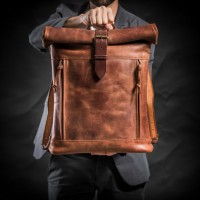 The Hero Brown Leather                                                 BackpackSend Enquiry